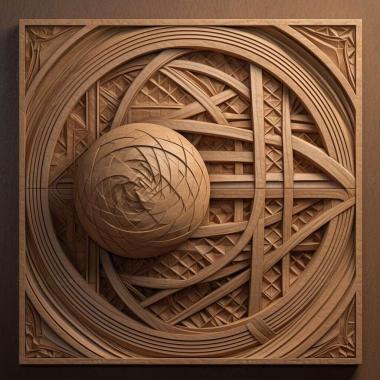 Patterns and decorations stl Geometry E 3 3d model